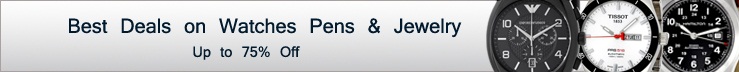 Best Deals on Watches Pens and Jewelry