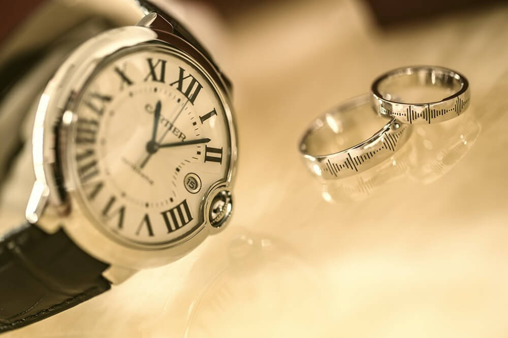 A Cartier watch.