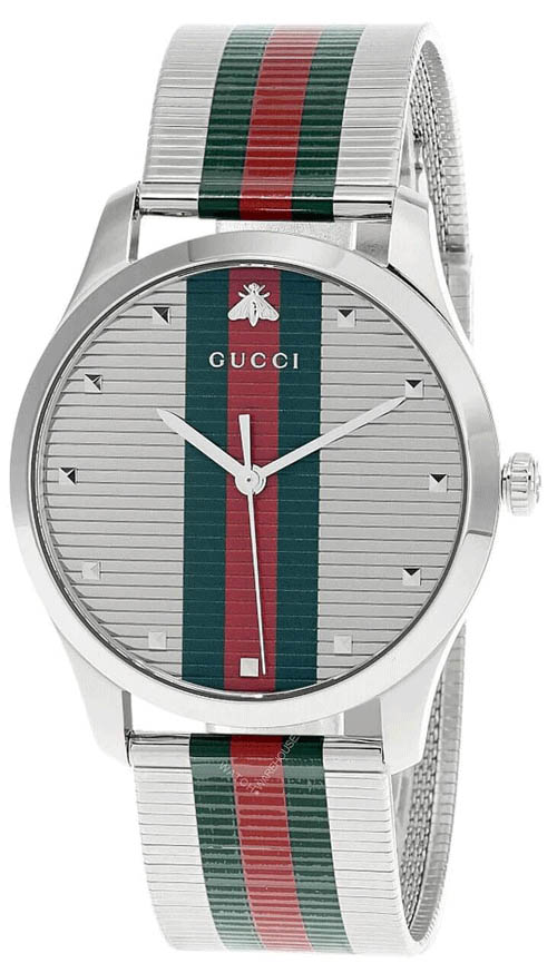 A Gucci watch.